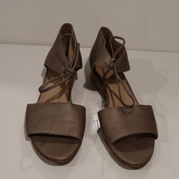 Eileen Fisher Vero Cuoio Open Toe flats - Size 8 EXCELLENT CONDITION! - Picture 3 of 8